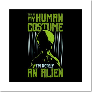 Aliens exist Posters and Art